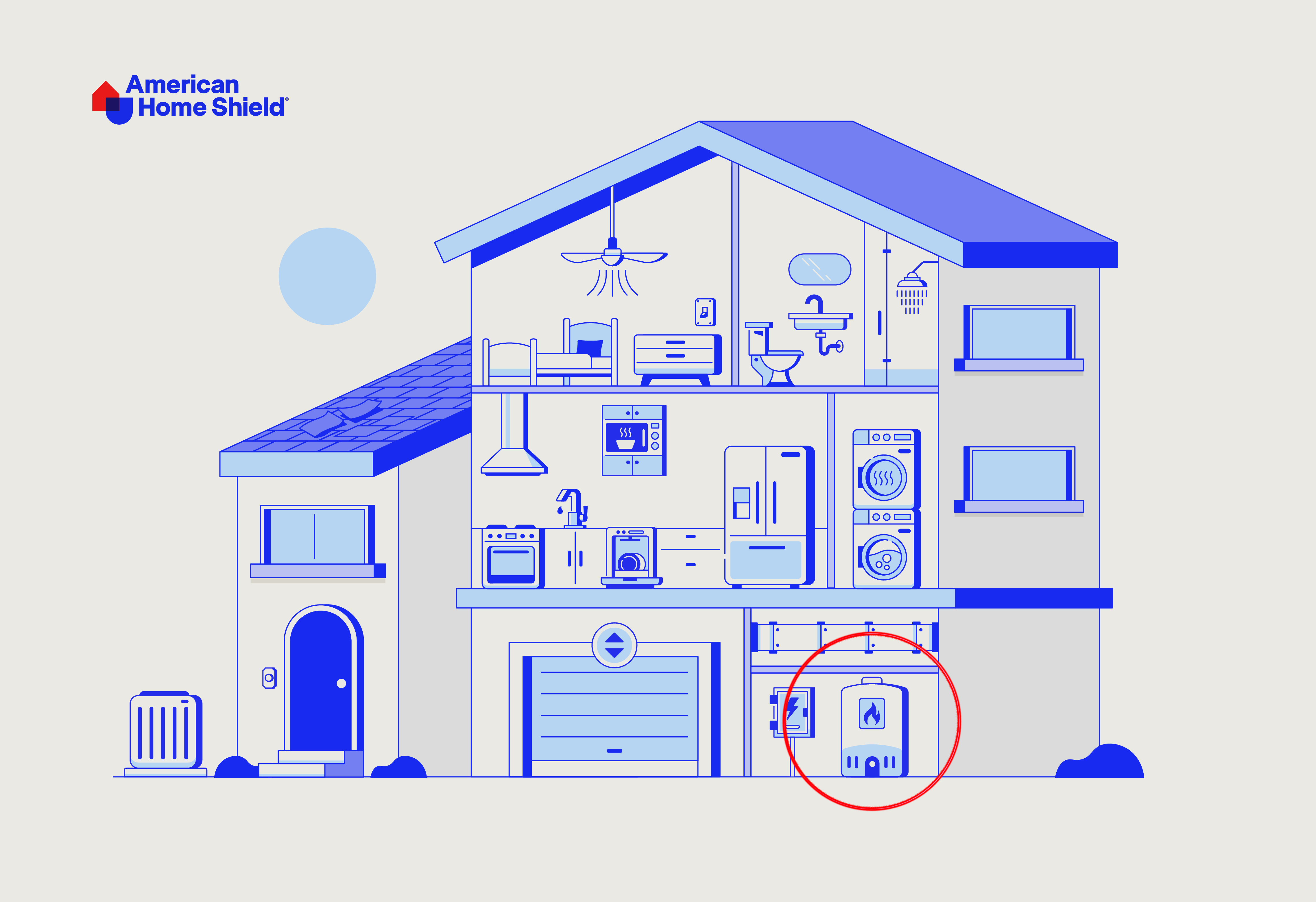 House Interior Infographic