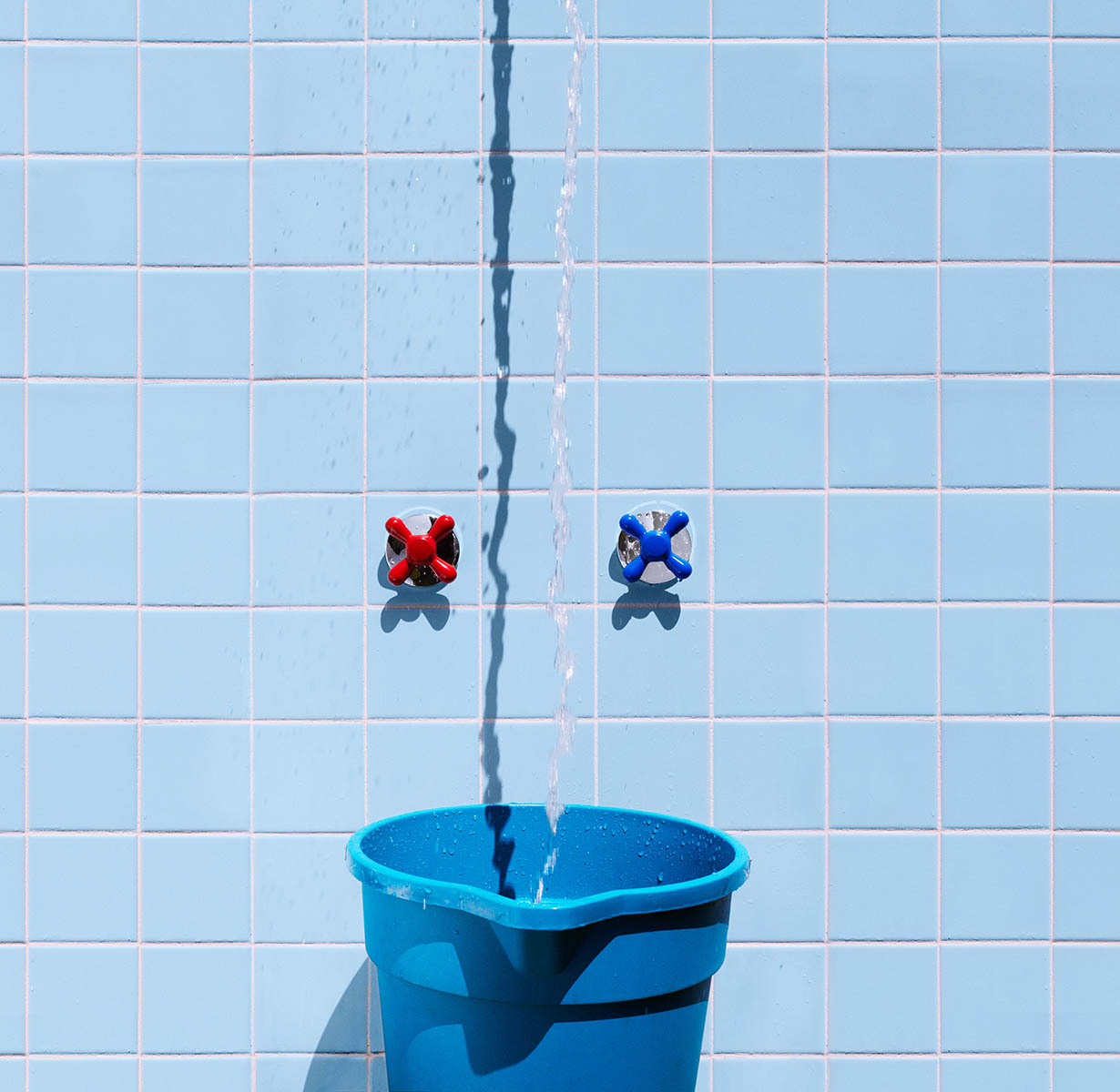 Interior water lines