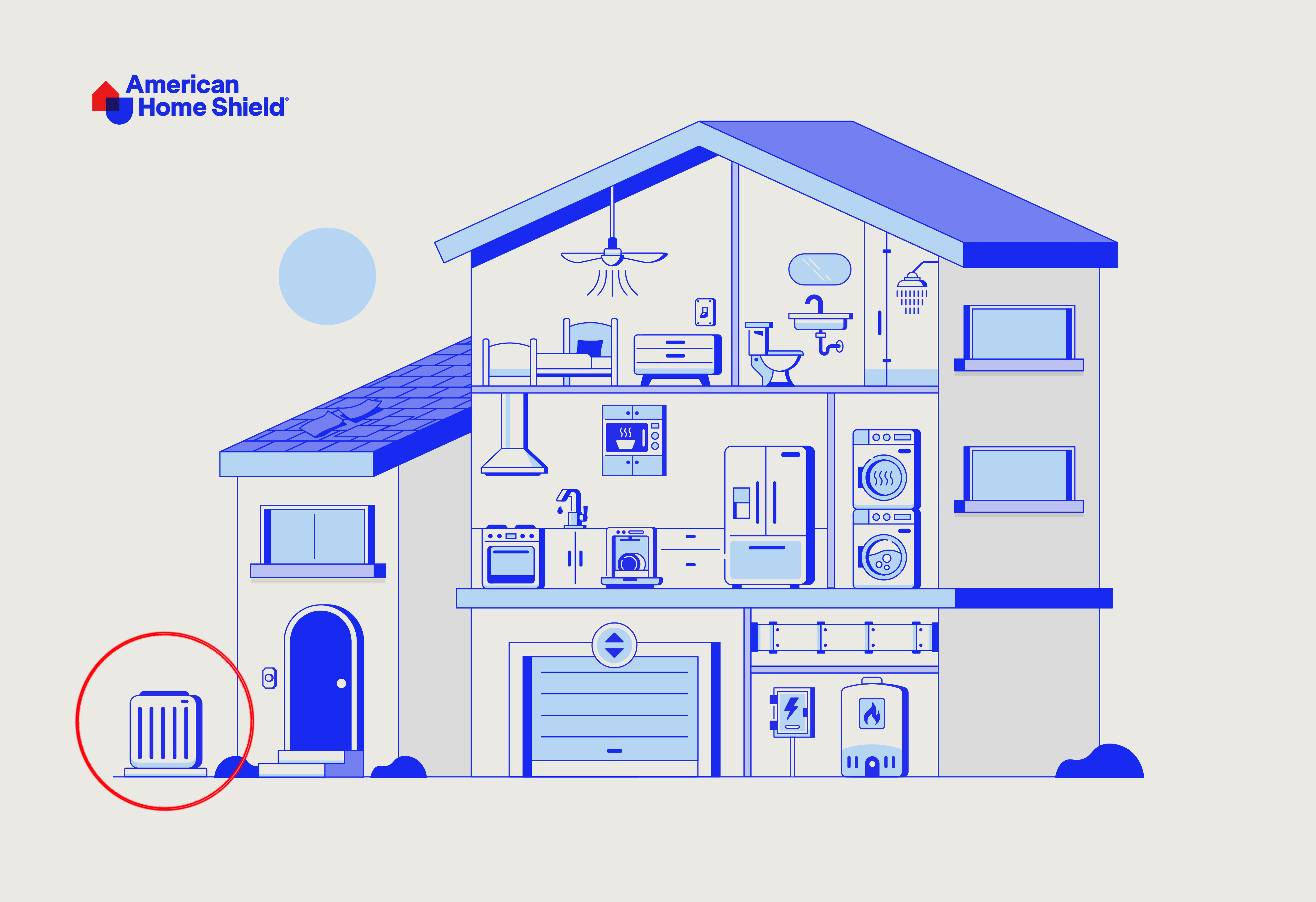 House Interior Infographic
