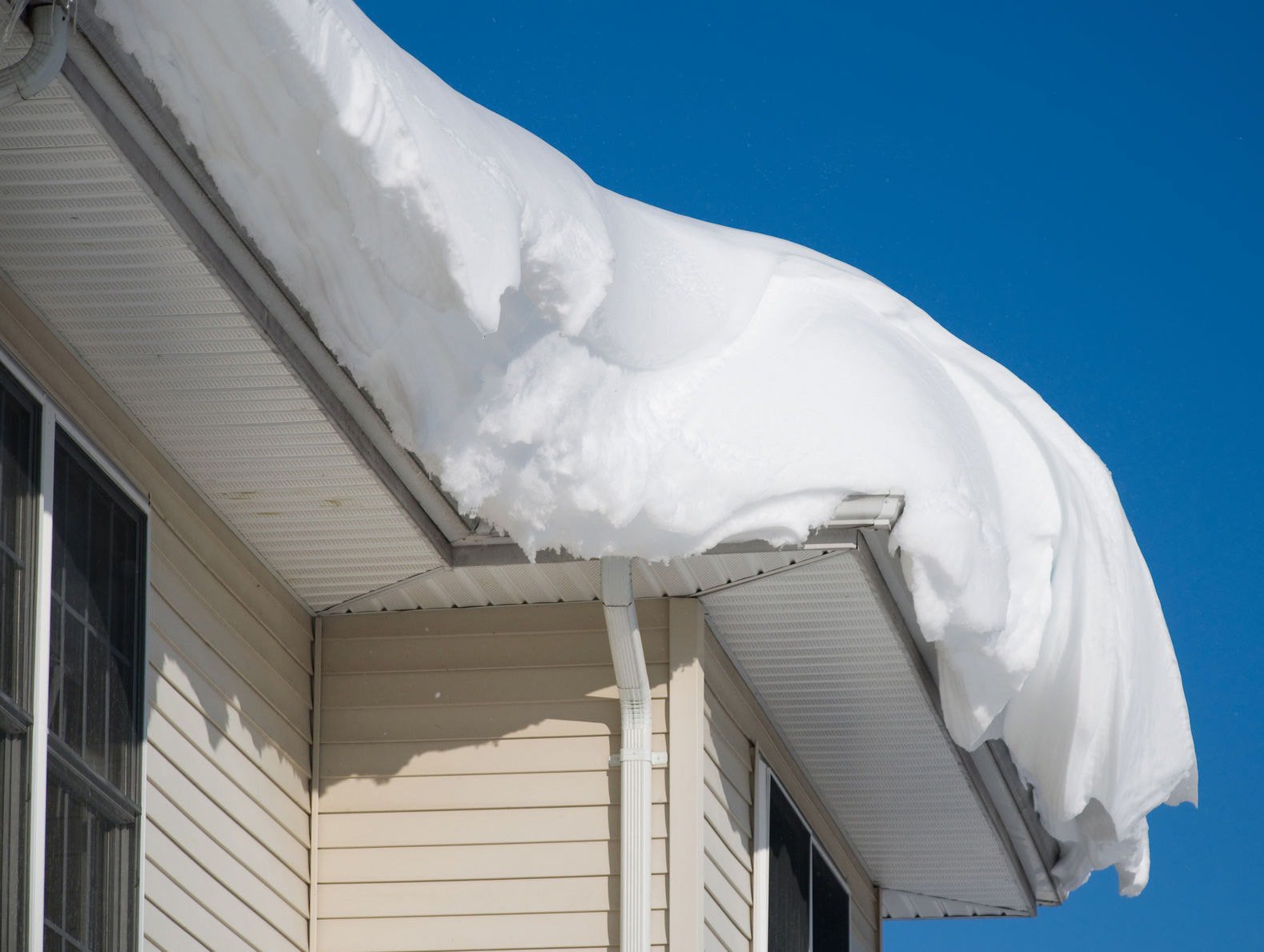 Snow on the roof