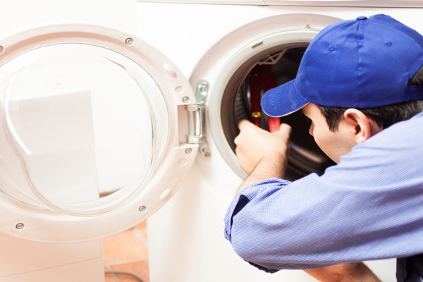 fixing washing machine door